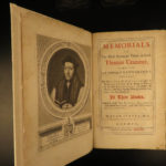 1694 Thomas Cranmer 1ed Memorials England Canterbury Reformation Strype Holbein