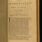 1694 Thomas Cranmer 1ed Memorials England Canterbury Reformation Strype Holbein