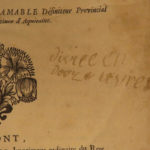 1676 Life of Saint Martial 1st ed Bishop of Limoges Catholic Church Gaul Apostle
