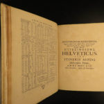 1723 SWISS ALPS Voyages Illustrated Switzerland Zurich Bern Travel Scheuchzer