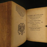 1637 RARE Quintilian Institutio Oratoria Rhetoric Oratory Public Speeches ROME