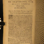 1637 RARE Quintilian Institutio Oratoria Rhetoric Oratory Public Speeches ROME