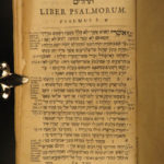 1705 Hebrew BIBLE Jan Leusden & Joseph Athias Judaica Utrecht Amsterdam Biblia