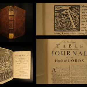 1682 1ed Journal of British Parliament Queen Elizabeth I England d’Ewes Politics