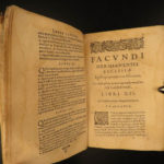 1629 1ed Facundus of Hermaine RARE Defense of Council of Calcedon North African