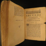 1629 1ed Facundus of Hermaine RARE Defense of Council of Calcedon North African