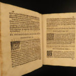 1681 Synod of Diocese of Alba ITALY Decrees Catholic Church Turin Saluzzo