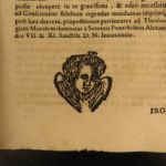 1681 Synod of Diocese of Alba ITALY Decrees Catholic Church Turin Saluzzo