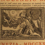 1724 Catholic Martyrology Saints Pope Gregory XIII Martyrs Italian Venice Vellum