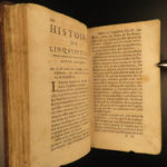 1693 Inquisition History 1ed RARE Catholic Church Marsollier & Limborch French