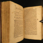 1693 Inquisition History 1ed RARE Catholic Church Marsollier & Limborch French