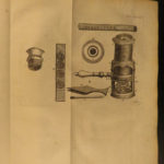 1754 Microscope OPTICS Biology Chemistry Experiments Illustrated Baker Science
