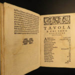 1597 Bernardo Tasso Italian Letters Annibal Caro Pietro Bembo Pope Clement VII