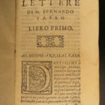 1597 Bernardo Tasso Italian Letters Annibal Caro Pietro Bembo Pope Clement VII