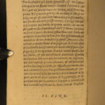 1597 Bernardo Tasso Italian Letters Annibal Caro Pietro Bembo Pope Clement VII