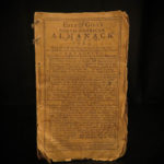 1768 1ed Colonial Americana Almanac Fletcher Massachusetts Bay Charter Plymouth