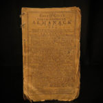 1768 Colonial Americana 1ed Almanac Fletcher Massachusetts Bay Charter Plymouth