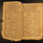 1768 1ed Colonial Americana Almanac Fletcher Massachusetts Bay Charter Plymouth