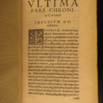 1566 Caspar Peucer Holy Roman Empire Charles V Reformation RARE German Binding