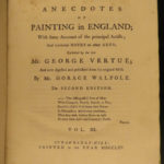 1765 Anecdotes Painting in England FAMOUS ART 113 Full-Page Portraits 5v Walpole