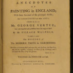1765 Anecdotes Painting in England FAMOUS ART 113 Full-Page Portraits 5v Walpole