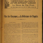 1910 Stories of Buffalo Bill Cody Wild West Americana Texas INDIANS French 9v