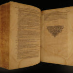 1611 EUSEBIUS Early Church History + Socrates Ruffinus Sozomen Basel Swiss FOLIO