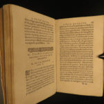 1588 Pliny the Younger 1st ed Epistles Panegyricus Vesuvius ROME Early Church