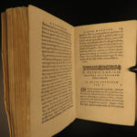1588 Pliny the Younger 1st ed Epistles Panegyricus Vesuvius ROME Early Church
