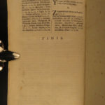 1694 Philippic Histories Justin Ancient ROME Macedonia Empire Trogus Latin