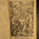 1745 Gottfried Chronicle Chronica Creation Persia ROME War Paganism HUGE FOLIOS!