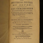 1772 World Superstitions & Customs Japan Florida Hottentot Cortez Egypt Orville