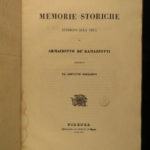 1835 Life of Armaciotto Ramazzotti Italian Nobility Papacy Knight of Golden Spur