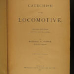 1879 Catechism of the Locomotive Steam Engine TRAINS Railroad Matthias Forney