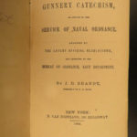 1864 1ed Gunnery Catechism Navy Civil War Army Textbook Mortars Guns Illustrated