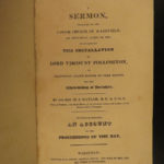 1819 Masonic Effusions Freemasonry Morality Poems Garland + 1823 Naylor Sermon