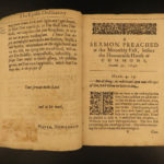 1647 1ed PURITAN Matthew Newcomen All-Seeing Unseen Eye of God Church of England