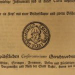 1779 Basel Chronicle Switzerland 1ed Europe History Bruckner Thurneysen 1600-20