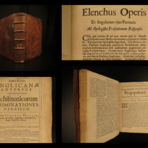 1669 John Durel 1ed Defense of Church of England Worship Apologetics Catholic