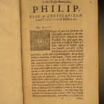 1674 ENGLISH Montluc 1ed Military War Commentaries France Solider Bible Firearms