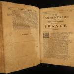 1674 1ed ENGLISH Montluc Military War Commentaries France Solider Bible Firearms