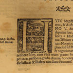 1565 PAPAL LAW Antonio Bardi Tractatus Juris Catholic Vatican ROME Pope Pius IV