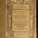 1565 PAPAL LAW Antonio Bardi Tractatus Juris Catholic Vatican ROME Pope Pius IV