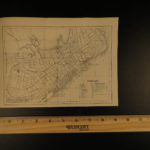 1873 1ed Osgood New England ATLAS Traveler Guide MAPS New York Quebec Geography