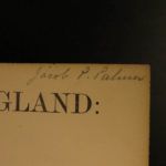 1873 1ed Osgood New England ATLAS Traveler Guide MAPS New York Quebec Geography