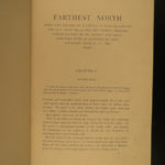 1898 1ed Farthest North ARCTIC Nansen Polar Eskimo Kayak Hunting Fram Expedition