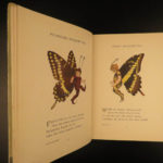 1914 1ed Butterfly Babies Book Gordon Ross Children Literature Color Illustrated