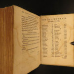 1586 Illustrium Poetarum Mirandula Latin Poems Virgil Ovid Horace Genvea Tournes