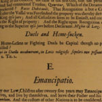 1698 Scottish LAW 1ed Dirleton Doubts & Questions Scotland Political Nisbet