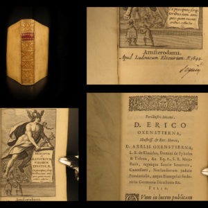 1644 Noble Letters 1ed Popes Doge Genoa Naples Caesar Cicero Elzevier Latin